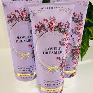 Bath & Body Works Lovely Dreamer Body Cream - set of 3. Brand New